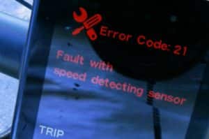 error 21 - Speed Sensor